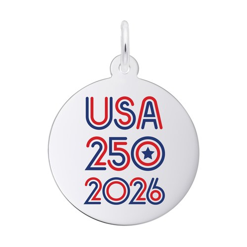 Rembrandt Usa 250 - 2026 Charm - Silver - 10-1231-0-SS