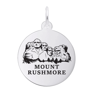 Rembrandt USA 250 Mount Rushmore Charm Sterling Silver - 10-1241-0-ss