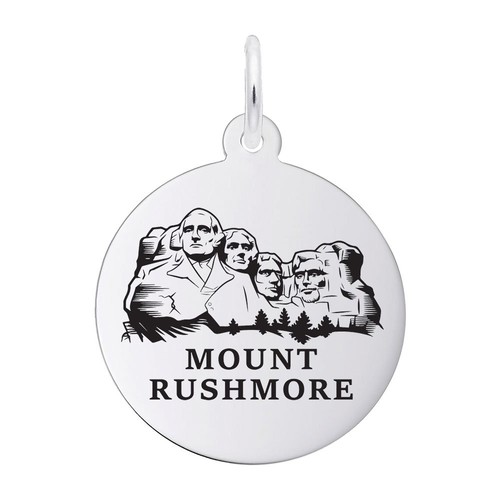Rembrandt USA 250 Mount Rushmore Charm Sterling Silver - 10-1241-0-ss
