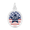 Rembrandt USA 250 - Stars & Stripes Oval Charm 14k Gold - 10-1245-0-14k