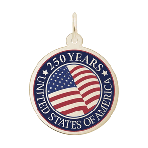 Rembrandt Usa 250 - Usa Charm - Gold Plated - 10-1246-0-GP