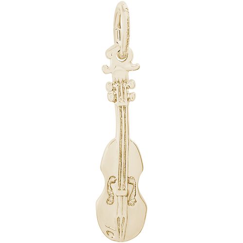 Violin Charm 10K Gold - 10-0501