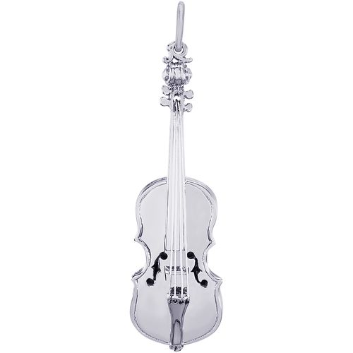 Violin Charm-Silver - 10-8287