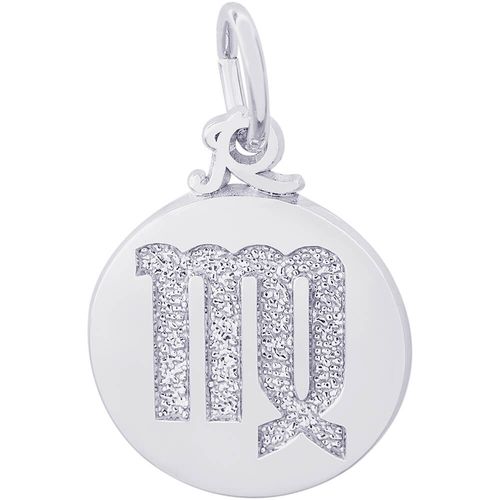 Virgo Charm White Gold - 10-6768