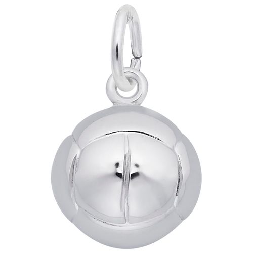 Volleyball Charm Silver - 10-6232