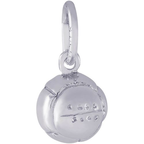 Volleyball Charm White Gold - 10-6349