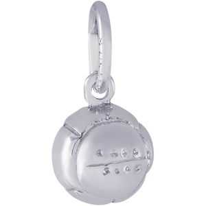 Volleyball Charm White Gold - 10-6349