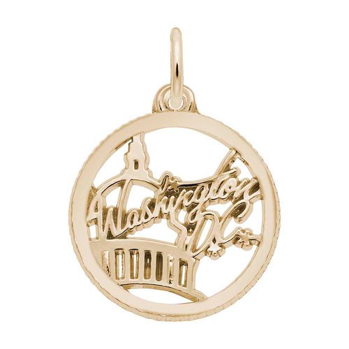 Washington D.C. Charm 10K Gold - 10-6374
