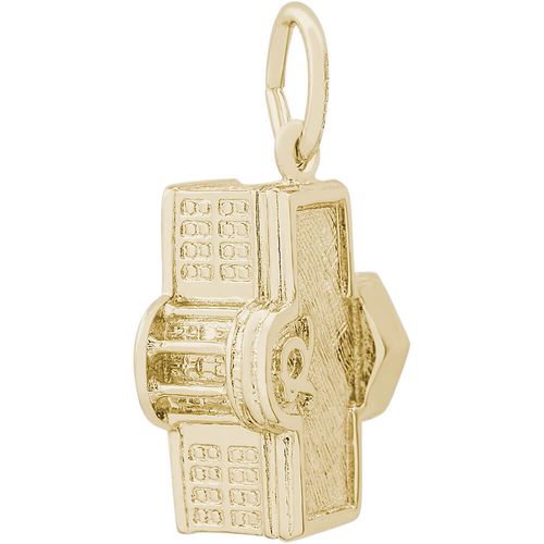 Washington Dc White House Charm 14K Gold - 10-8245