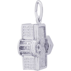 Washington Dc White House Charm Silver - 10-8245