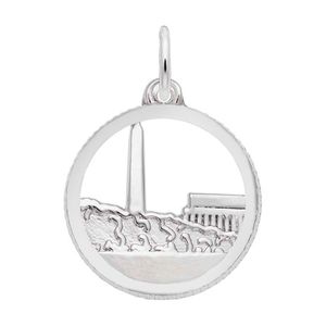 Washington Monument Charm Silver - 10-6378
