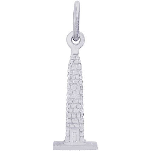 Washington Monument Charm White Gold - 10-2748