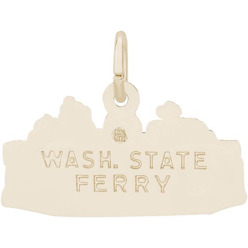 Washington State Ferries Charm 14K Gold - 10-5336