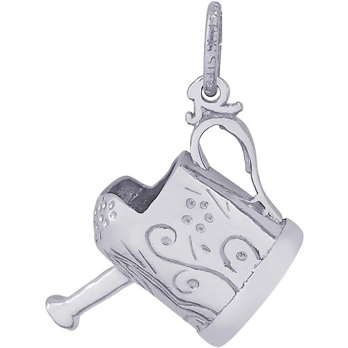 Watering Can Charm White Gold - 10-8174