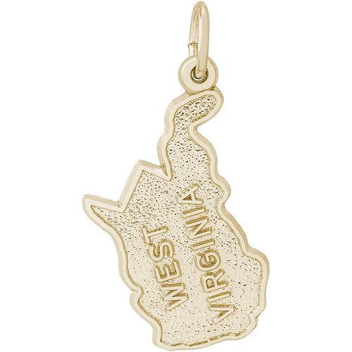 West Virginia Charm 14K Gold - 10-3609