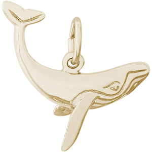 Whale Charm Gold Plated - 10-3400