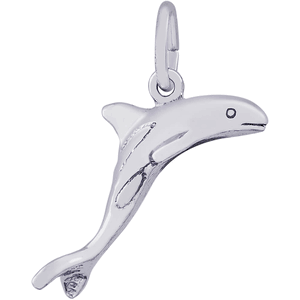 Whale Charm Silver - 10-3584