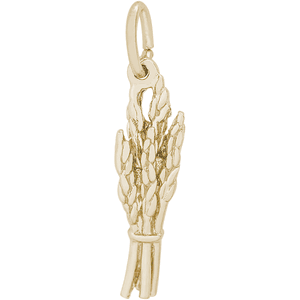 Wheat Charm 10K Gold - 10-1799