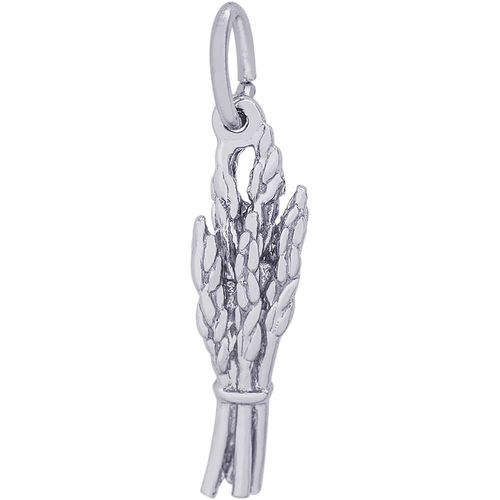 Wheat Charm White Gold - 10-1799