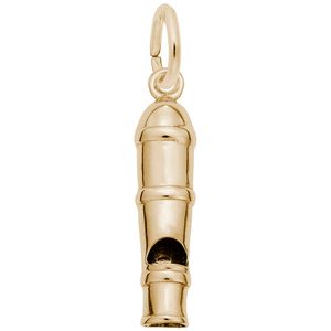 Whistle Charm Gold Plated - 10-6059