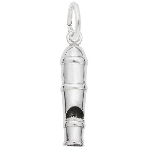 Whistle Charm White Gold - 10-6059