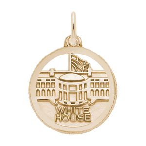 White House Charm 10K Gold - 10-6376