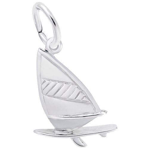 Wind Surfing Charm Silver - 10-4896