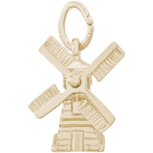 Windmill Charm Gold Plated - 10-1408