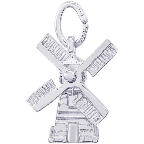 Windmill Charm Silver - 10-1408