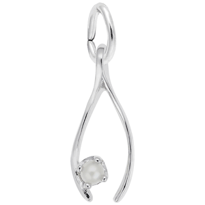 Wishbone Charm Silver - 10-0677