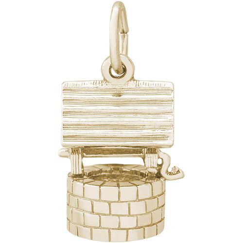 Wishing Well Charm 14K Gold - 10-2981