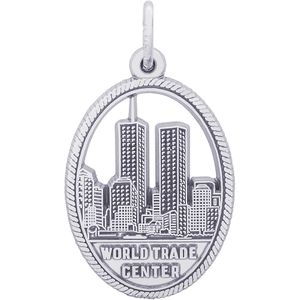 World Trade Center Charm Silver - 10-3842