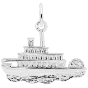 Riverboat - St Louis Charm 14K While Gold - 10-5776-0-14KW