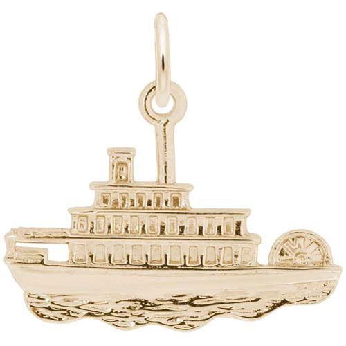 Riverboat - St Louis Charm Gold Plated - 10-5776-0-GP
