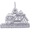 Rockland Me Lighthouse Charm Silver - 10-2652