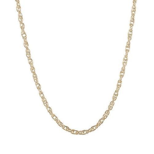 Rope Chain - 9r 24in Gold Plated - 33-87-24-GP