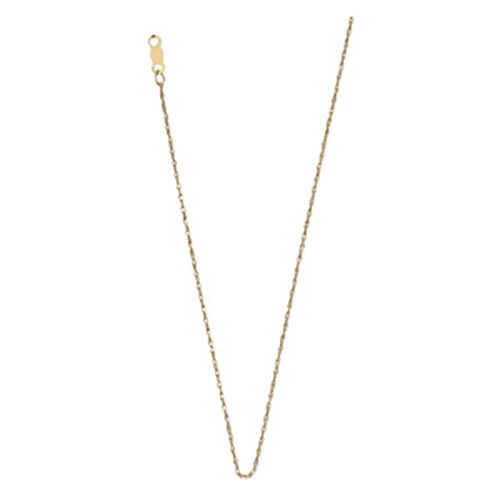 Rope Chain Necklace - 14K Yellow Gold 18 Inch