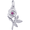 Rose Charm White Gold - 10-6489