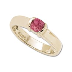 Tourmaline Yellow Gold Rings