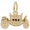 Royal Carriage Charm 14K Gold - 10-0121