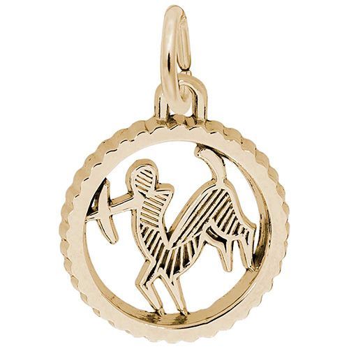 Sagittarius Charm  - 10K Gold  - 10-4551-0-10K