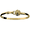 Sand Dollar Hook Bracelet - 14K Yellow Gold 4mm 6.5 Inch