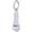 Sandal Charm White Gold - 10-8340