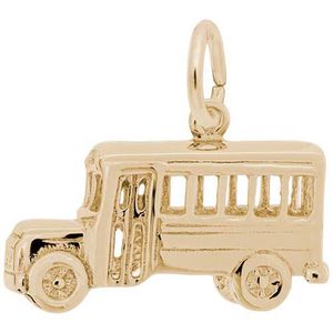Schoolbus Charm 10K Gold - 10-4170-0-10K