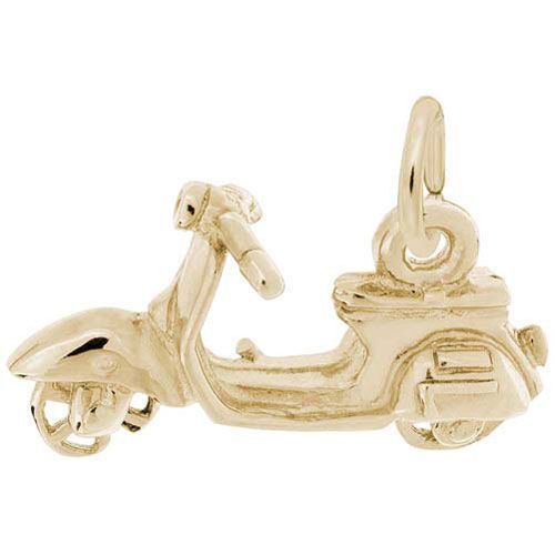 Scooter Charm Gold Plated - 10-239-0-GP