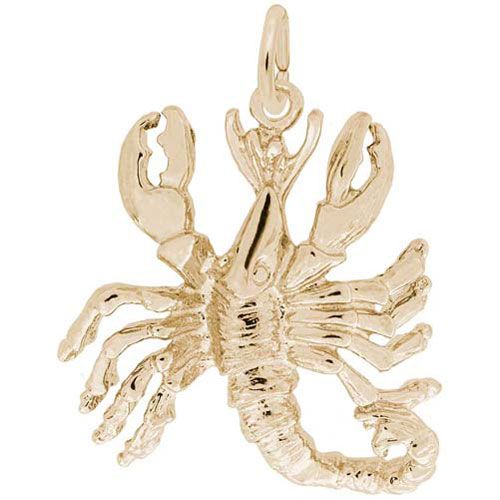 Scorpio Charm 10K Gold - 10-4140-0-10K