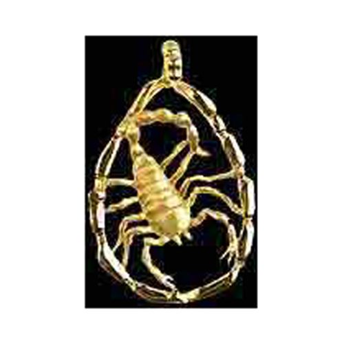 Scorpio Pendant - 14K Yellow Gold