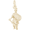 Scott Warrior Charm 10K Gold - 10-2053