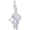 Scott Warrior Charm Silver - 10-2053