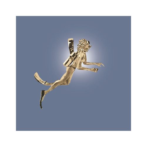 Scuba Diver Pendant - 14K Yellow Gold
